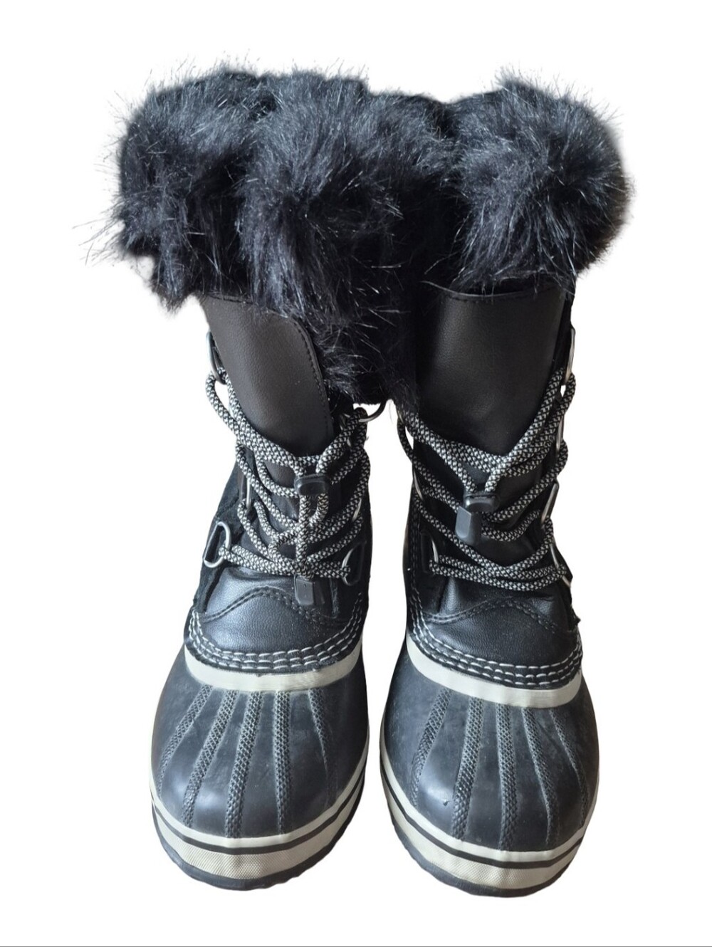Sorel Womens Boots Size 5 With Faux Fur